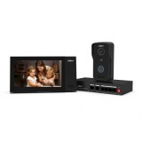 Kit videointerfon IP ecran 7, TFT negru camera 1MP Dahua KTP02