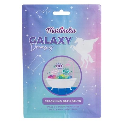 Sare de baie efervescenta pentru copii Crackling Bath Salts Galaxy Dreams, Martinelia, 90041 foto