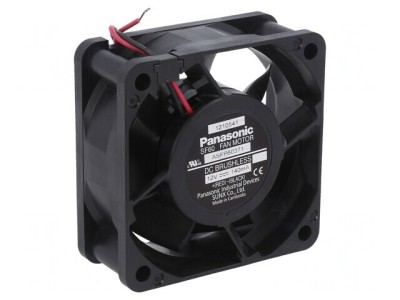 Ventilator DC Axial 12V 60x60x25mm 33.6m3/h 27.5dBA foto