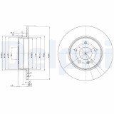 Disc frana Mercedes C-Class, C-Class T-Model, Clc-Class, Clk, E-Class, E-Class T-Model, Slk Motor 200 Kompressor, 200 Kompressor, 300, 290x10mm, 55
