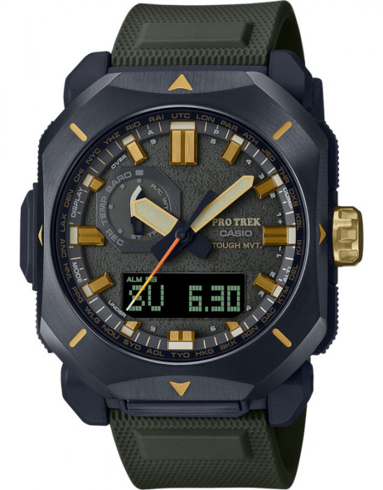 Ceas Barbati, Casio, Pro Trek Tough Solar PRW-6900Y-3ER - Marime universala