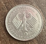 C50 - Moneda foarte veche - Germania - 2 marci - 1990 litera F
