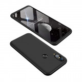 Husa Telefon Plastic Apple iPhone X iPhone XS 360 Full Cover Black