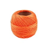Ata pentru brodat Cotton Pearl NITARNA, 85 m, Portocaliu, Crisalida
