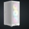 CR iCUE 2000D AIRFLOW RGB MINI-ITX WH