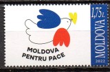 MOLDOVA 2022, Pentru Pace, serie neuzata, MNH