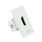 Priza HDMI modulara PNI HD01 pentru montaj &icirc;ncastrat, alba, 1 port