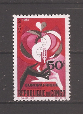 Congo 1967 - Europa-africa, MNH foto