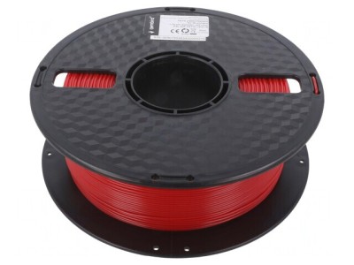 Filament PET-G 1,75mm Roșu 1kg foto