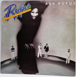 Lp Rufus Featuring Chaka Khan &ndash; Ask Rufus 1977 VG / VG+ ABC SUA disco funk