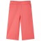 Pantaloni pentru copii cu picioare largi, corai, 92 11044