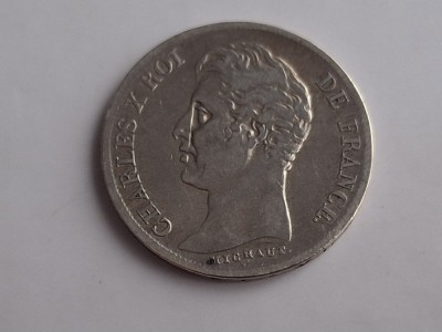 1 franc 1828 W, argint foto