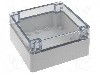 Carcasa policarbonat, 120mmx122mmx65mm, IP66, IP67, FIBOX - PCT 121207