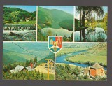 CPIB 20789 CARTE POSTALA - JUD. SIBIU, MOZAIC, STEMA, Circulata, Fotografie