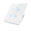 Intrerupator smart, Tuya Smart Life, Home Light Switch, control vocal APP, wi-fi 2, 4GHz+bluetooth, N+L,4 butoane, compatibil Alexa si Google assistan