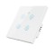 Intrerupator smart, Tuya Smart Life, Home Light Switch, control vocal APP, wi-fi 2, 4GHz+bluetooth, N+L,4 butoane, compatibil Alexa si Google assistan