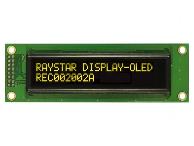 Display OLED Alfanumeric 20x2 Galben 116x37x9.8mm
