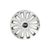 Set 4 capace roti Cu Inel Cromat Trend R15 Compatibil Cu Kia, Autohelix MSA