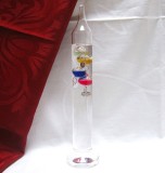 TERMOMETRU DE CAMERA DIN STICLA CU SFERE COLORATE MODEL GALILEO GALILEI 24 CM