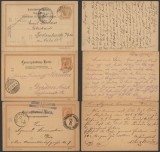 Austria - Lot of 3 Postal History Rare Old postcard postal stationery DB.441