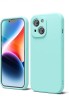 Husa silicon antisoc cu microfibra in interior pentru Iphone 14 Plus Turcoaz, Alt model telefon Huawei, Turquoise