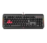 Tastatura A4Tech Bloody Q100, Iluminata, USB, Negru
