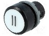 Intrerupator ac&amp;#355;ionat prin apasare, 22mm, seria KPR1, IP66, ABB - 1SFA616160R1035