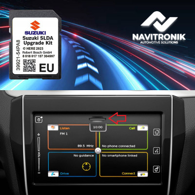 Card navigatie SUZUKI Swift (2017&amp;ndash;prezent) Bosch SLDA Europa + ROMANIA 2023 foto