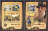 DB1 Pictura Africa Centrala Impresionism Camille Pissarro MS + SS MNH