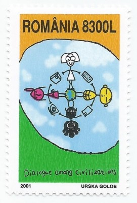 Romania, LP 1571/2001, 2001 - Anul O.N.U. pentru dialogul intre civilizatii, MNH foto