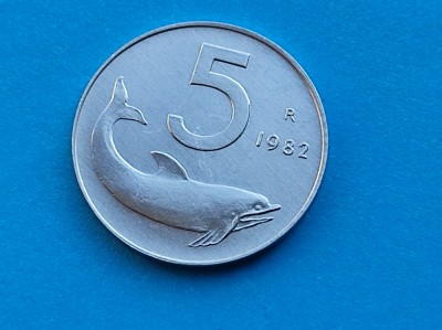 5 Lire 1982 Italia-Calitate foto