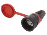 Conector Alimentare AC Mamă 250V 16A pe Cablu