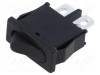 Comutator Rocker SPST (ON)-OFF 6A 250VAC negru E-SWITCH R6