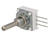Potentiometru axial 2.5k&Omega; 1W THT 3.17mm