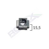Clips De Fixare Pentru Audi/Skoda/Seat/Vw 15.5Mm - Negru Set 10 Buc 134365 C10131-RMX