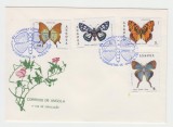 B16 - FDC - Angola - fluturi - 1982, Africa, Fauna