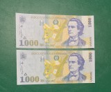 Bancnota 1000 lei 1998 serie consecutiva