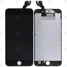 Modul display LCD + Digitizer cu piese mici negru pentru iPhone 6s Plus