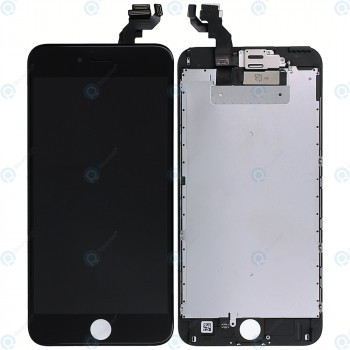 Modul display LCD + Digitizer cu piese mici negru pentru iPhone 6s Plus foto