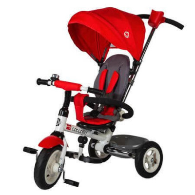 Tricicleta pliabila multifuctionala pentru copii Urbio Air, Rosu, Coccolle foto