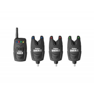 Set avertizori wireless Delphin DIVER 9V, 3+1, un receptor, 3 avertizori