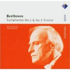 BEETHOVEN SYMPHONIES NO.1NO.3 EROICA (MENUHIN) CD foto