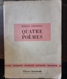 Quatre Poemes - Mihail Eminesco