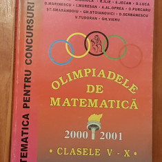 Olimpiadele de matematica clasele V-X de T. Andreescu