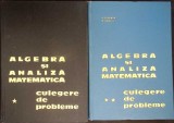 ALGEBRA SI ANALIZA MATEMATICA. CULEGERE DE PROBLEME VOL.1-2-N. DONCIU, D. FLONDOR, GH. SIMIONESCU-349848