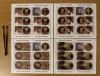 Marea Unire in Numismatica, minicoli de 5 timbre si 1 vinieta, 2022 LP 2396c, Nestampilat