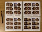 Marea Unire in Numismatica, minicoli de 5 timbre si 1 vinieta, 2022 LP 2396c