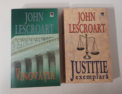 John Lescroart Justitie exemplara / Vinovatia foto