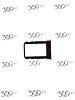 Sim tray Xiaomi MI Note 10 Lite BLACK