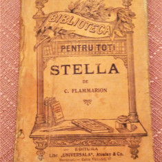 Stella. B.P.T. Nr. 1187-1189 Editura Alcalay, 1929 - C. Flammarion